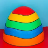 Trwałe, łatwe do czyszczenia kamienie do zabawy ruchowej