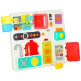 Interaktywna walizka manipulacyjna do nauki przez zabawę dla najmłodszych