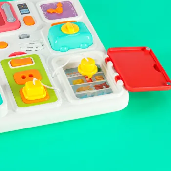 Mobilna tablica sensoryczna do zabawy w domu i na wyjazdach