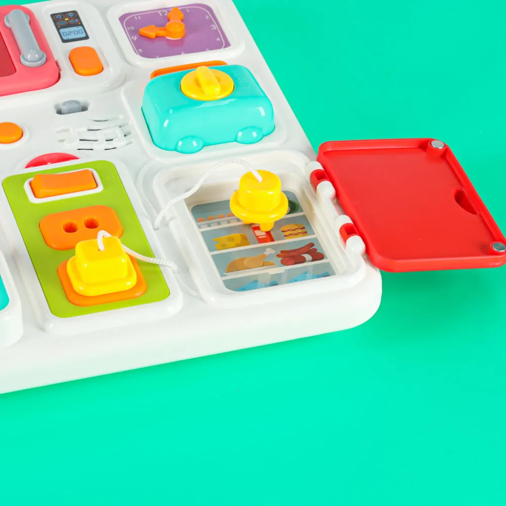 Mobilna tablica sensoryczna do zabawy w domu i na wyjazdach