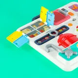 Wielofunkcyjna tablica manipulacyjna z efektami świetlnymi i dźwiękowymi