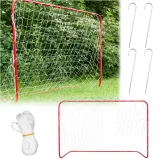 bramka piłkarska dla dzieci z siatką 183x122x61 cm