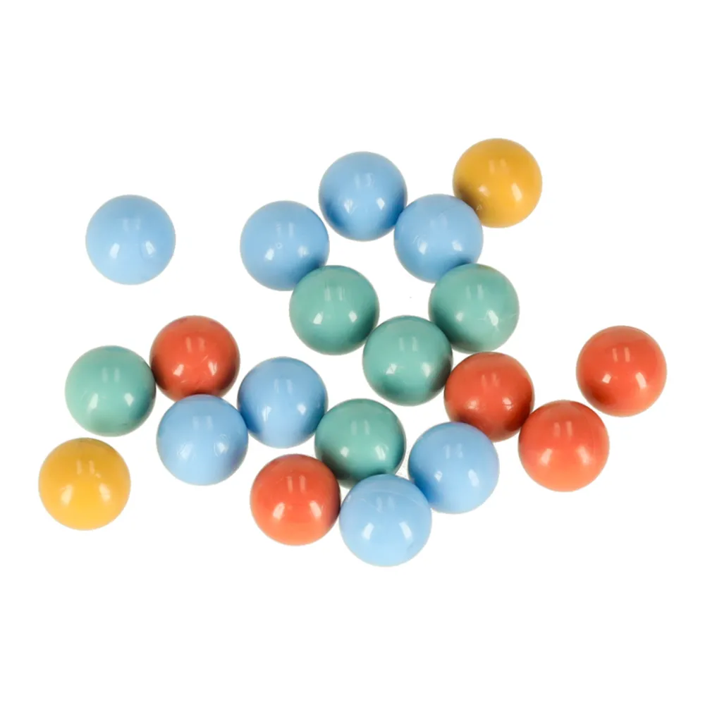 Plastikowy diabelski młyn karuzela z ruchomymi, kolorowymi kulkami