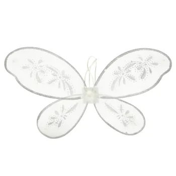 Kompletny strój aniołka dla dziewczynki na jasełka, kostium 3-częściowy