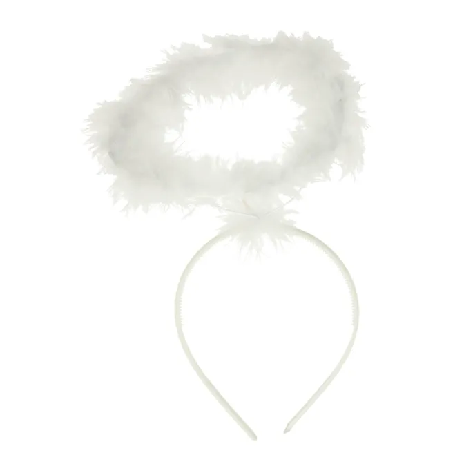 Dziecięcy kostium aniołka z aureolą, idealny na karnawał i przyjęcie