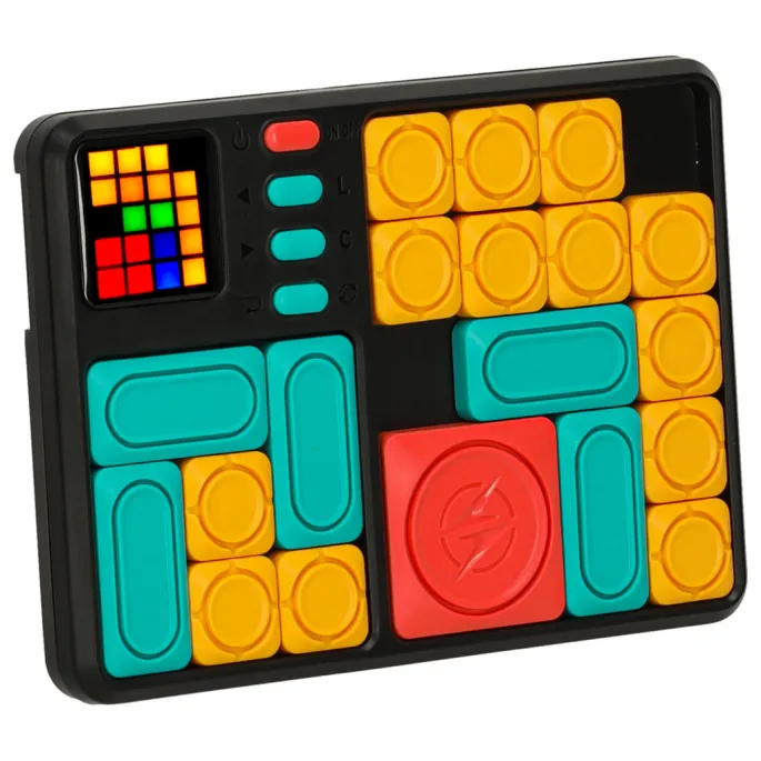 Kompaktowa łamigłówka logiczna do zabawy w podróży