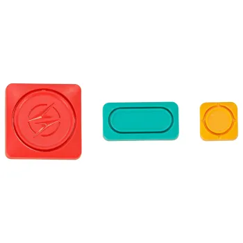 Bezpieczna łamigłówka z tworzywa ABS przeznaczona dla najmłodszych