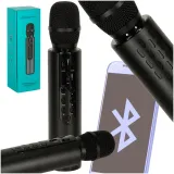 Mikrofon karaoke Bluetooth dziecięcy 2000mAh w kolorze czarnym