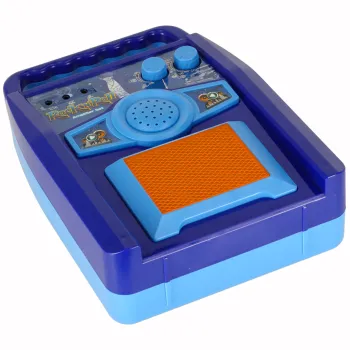 Niebieska gitara elektryczna zabawkowa, idealna na prezent dla dziecka