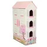 Rezydencja dla lalek Lulilo Papilio w zestawie z dziewięcioma mebelkami