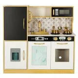 Kuchnia dziecięca LULILO ORO z akcesoriami: garnki, patelnia, telefon