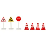 Praktyczny pojemnik na elementy zestawu kolejki drewnianej dla dzieci