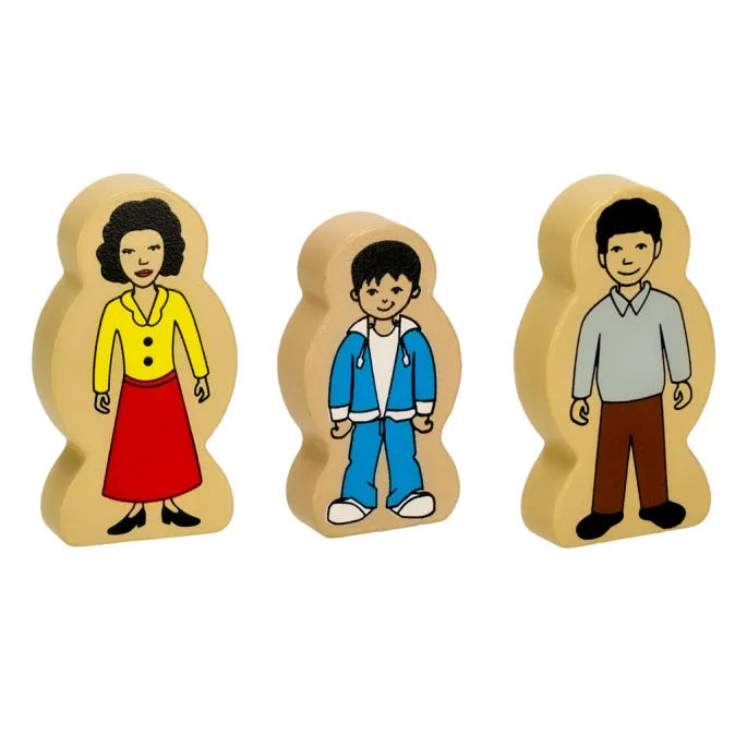 Tor kolejowy z pociągiem, stacją i figurkami do zabawy