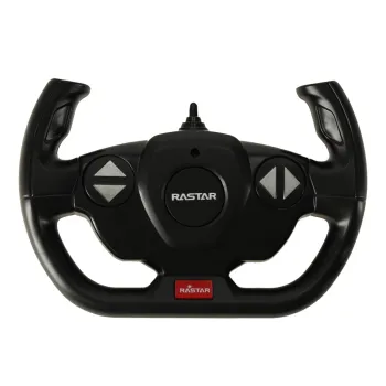 Czarny model Porsche Cayenne Turbo z pilotem w eleganckim wydaniu