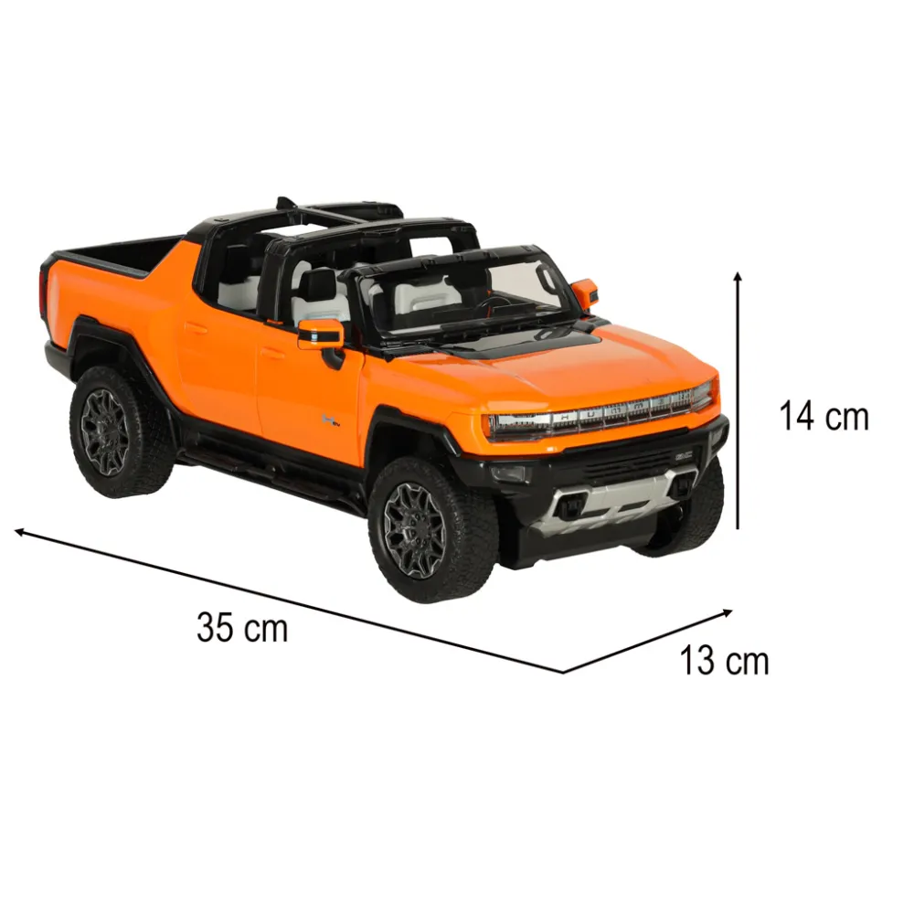 Model Hummer EV RC na zewnętrznej trasie podczas jazdy