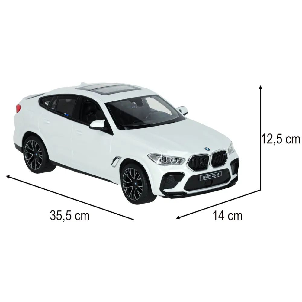 BMW X6 M RC w opakowaniu prezentacyjnym z plastikowym okienkiem