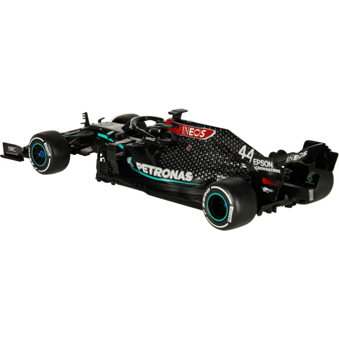 Widok z boku modelu Mercedes-AMG F1 W11 EQ Rastar 98400
