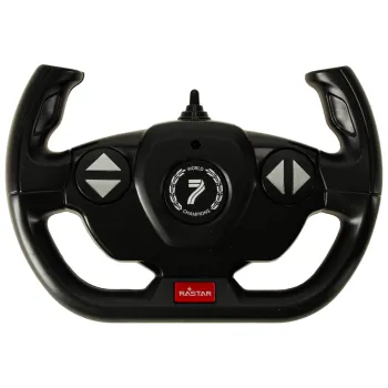 Samochód RC Mercedes F1 na tle białym, długość 48 cm