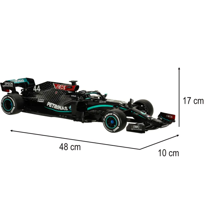 Zestaw: samochód, kontroler i naklejki Mercedes-AMG F1 W11 EQ