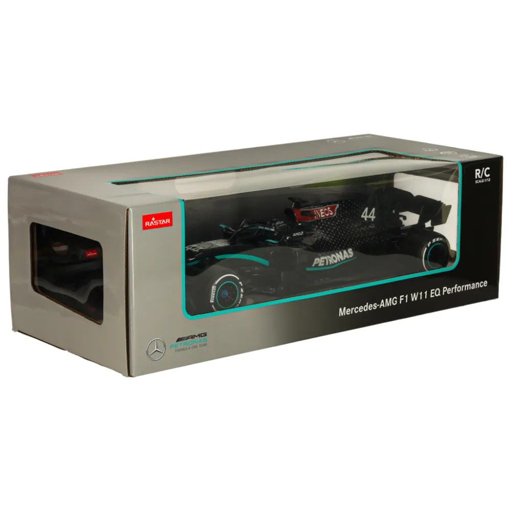 Atrakcyjne opakowanie z okienkiem dla modelu RC Mercedes-AMG F1