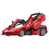 Opakowanie zestawu Ferrari Rastar 1:18 przeznaczonego na prezent
