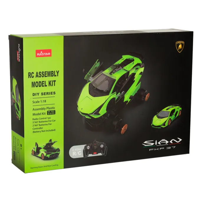 Opakowanie zestawu RC Lamborghini Sian 1:18 do samodzielnego montażu