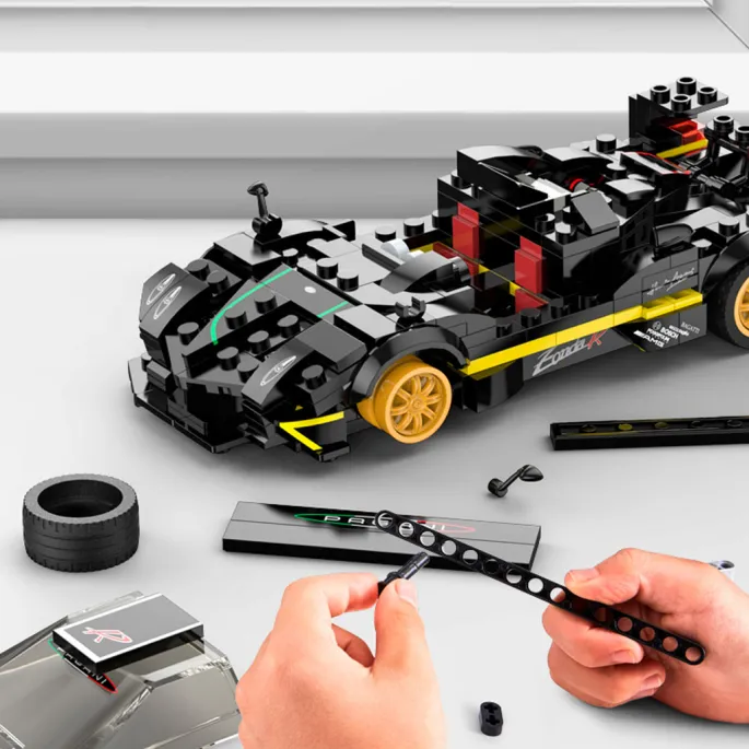 Pagani Zonda R zestaw do składania dla dzieci i kolekcjonerów