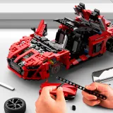 Zabawka edukacyjna dla dzieci od 8 lat – Audi R8 Spyder w klockach