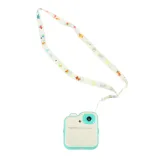 Aparat natychmiastowy w kolorze zielonym z możliwością nagrywania filmu