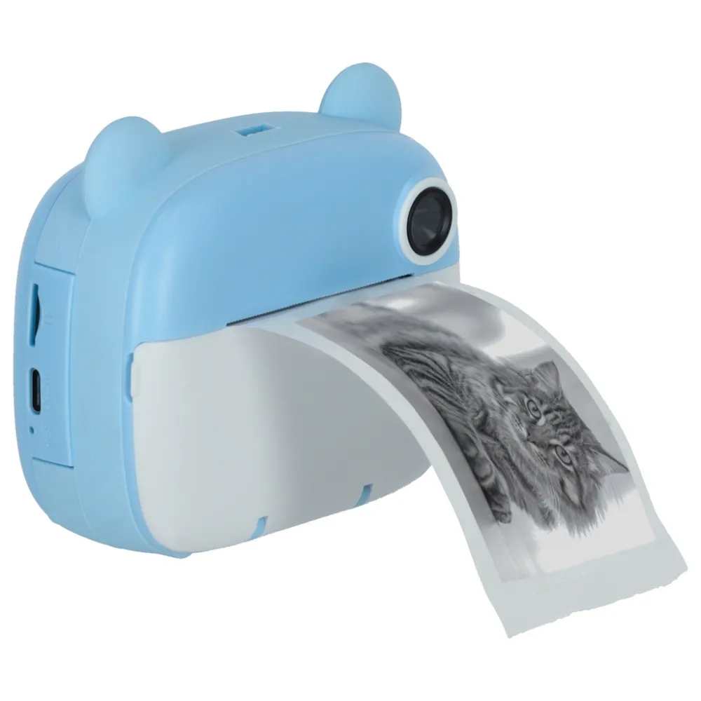 Aparat do natychmiastowych zdjęć z zabawnym designem misia