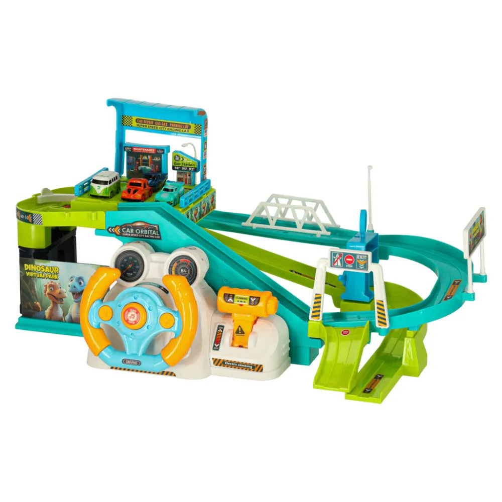 Tor samochodowy rozwijający koordynację i wyobraźnię u dziecka