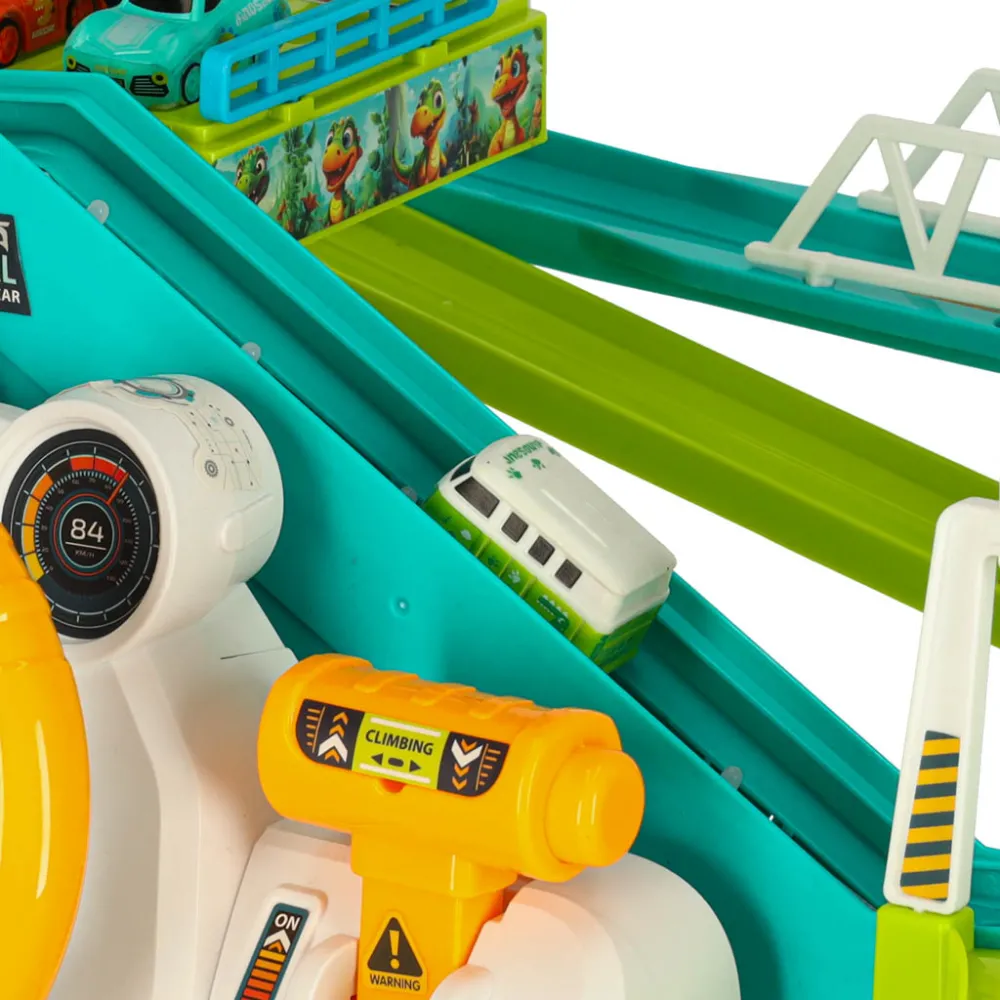 Parking interaktywny z funkcją windy i tematycznymi elementami