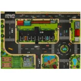 Kolorowe samochodziki na torze z efektami dźwiękowymi