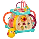 Multifunkcyjna kostka dla dzieci wspierająca naukę przez zabawę