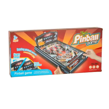 Efektowny pinball flipper rozwijający koordynację ręka-oko u dzieci