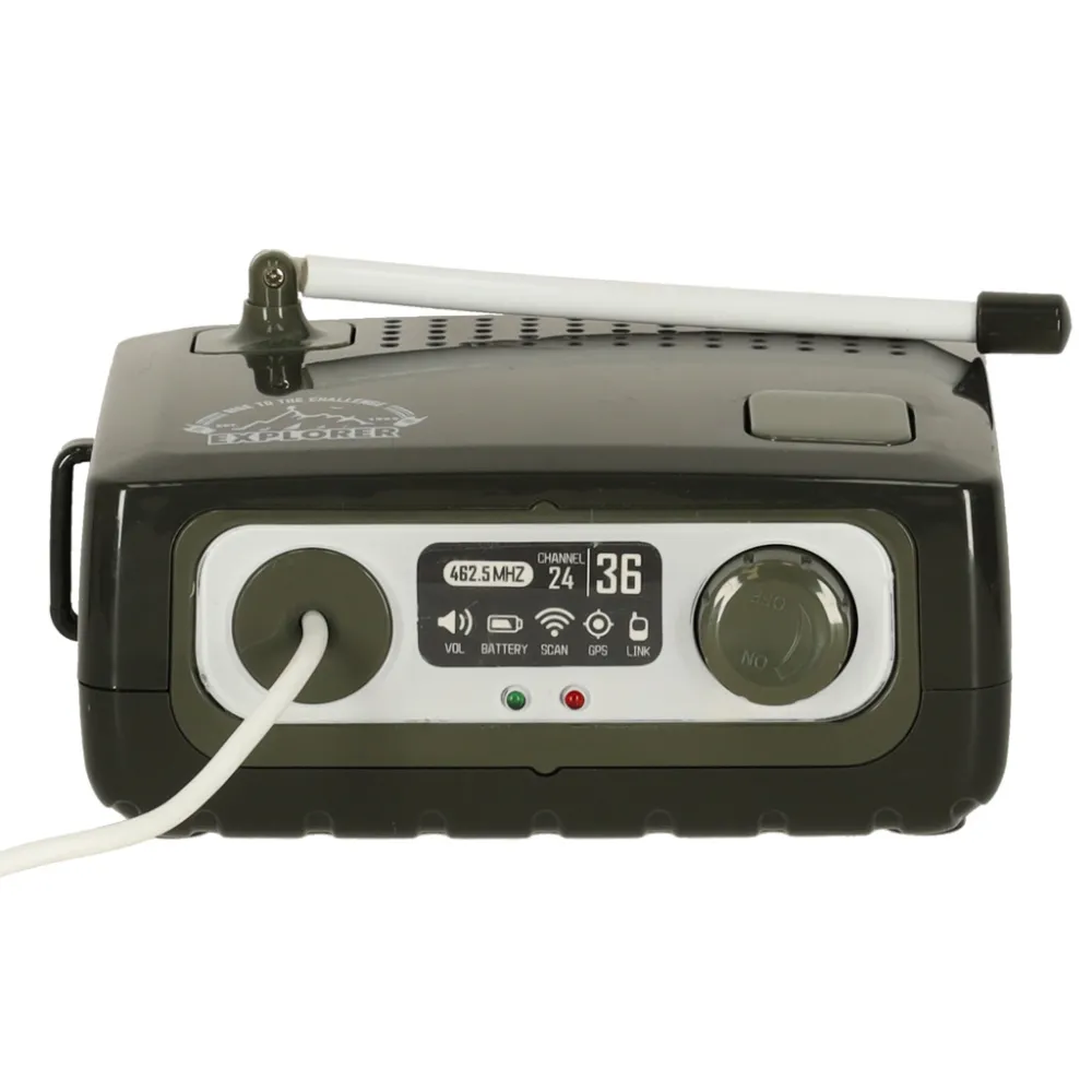 Zbliżenie na przyciski i detale krótkofalówek dziecięcych