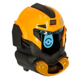 Pistolet na piankowe kulki oraz robot jako cel do celowania