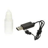 RC Vapor Racer świecący diodami LED podczas jazdy nocą