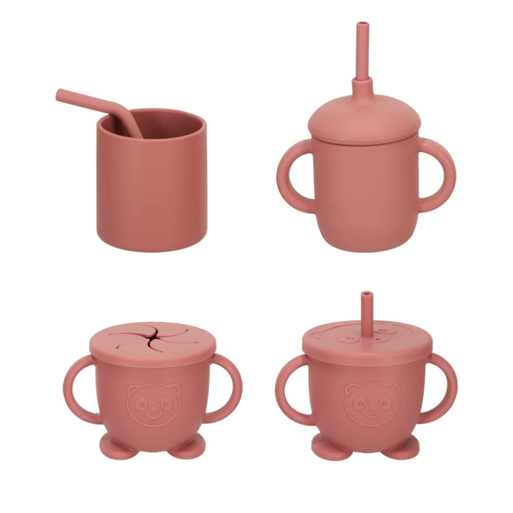 Talerzyk z trzema przegrodami dla dziecka z motywem kraba