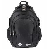 Czterokomorowy plecak szkolny St. Right 23L w kolorze czarnym