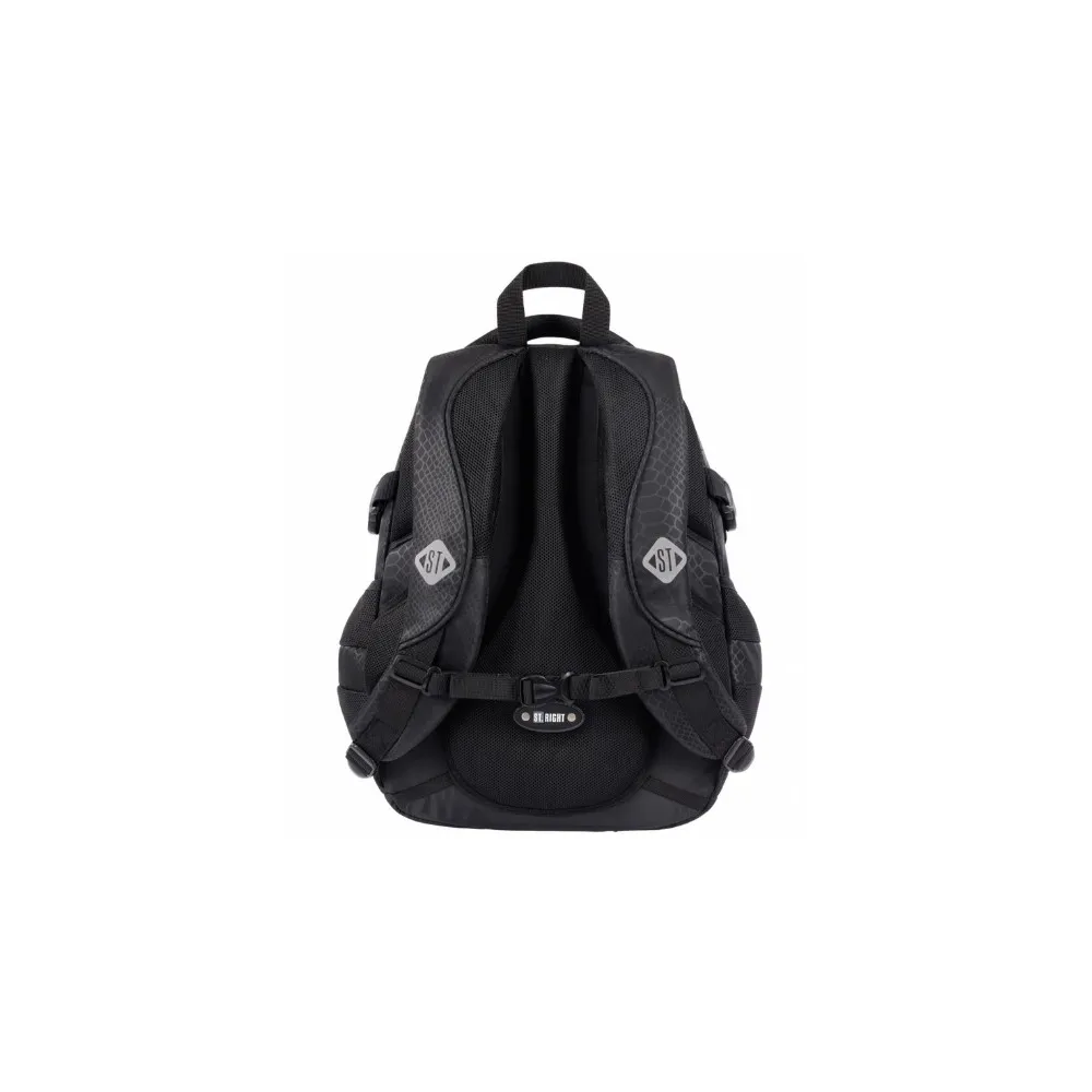 Nowoczesny plecak szkolny 23L z ochroną przed wodą i podpisem