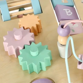 Tablica edukacyjna do rozwijania zdolności manualnych dla malucha