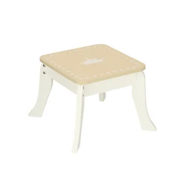 LULILO Bella – zestaw do makijażu z wygodnym drewnianym taboretem