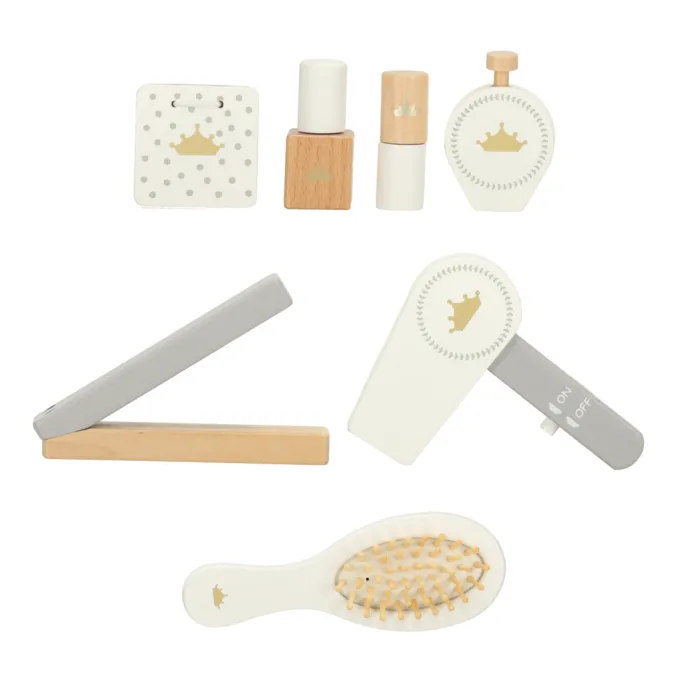 Minimalistyczny design toaletki dla dzieci, idealny do pokoju dziewczynki