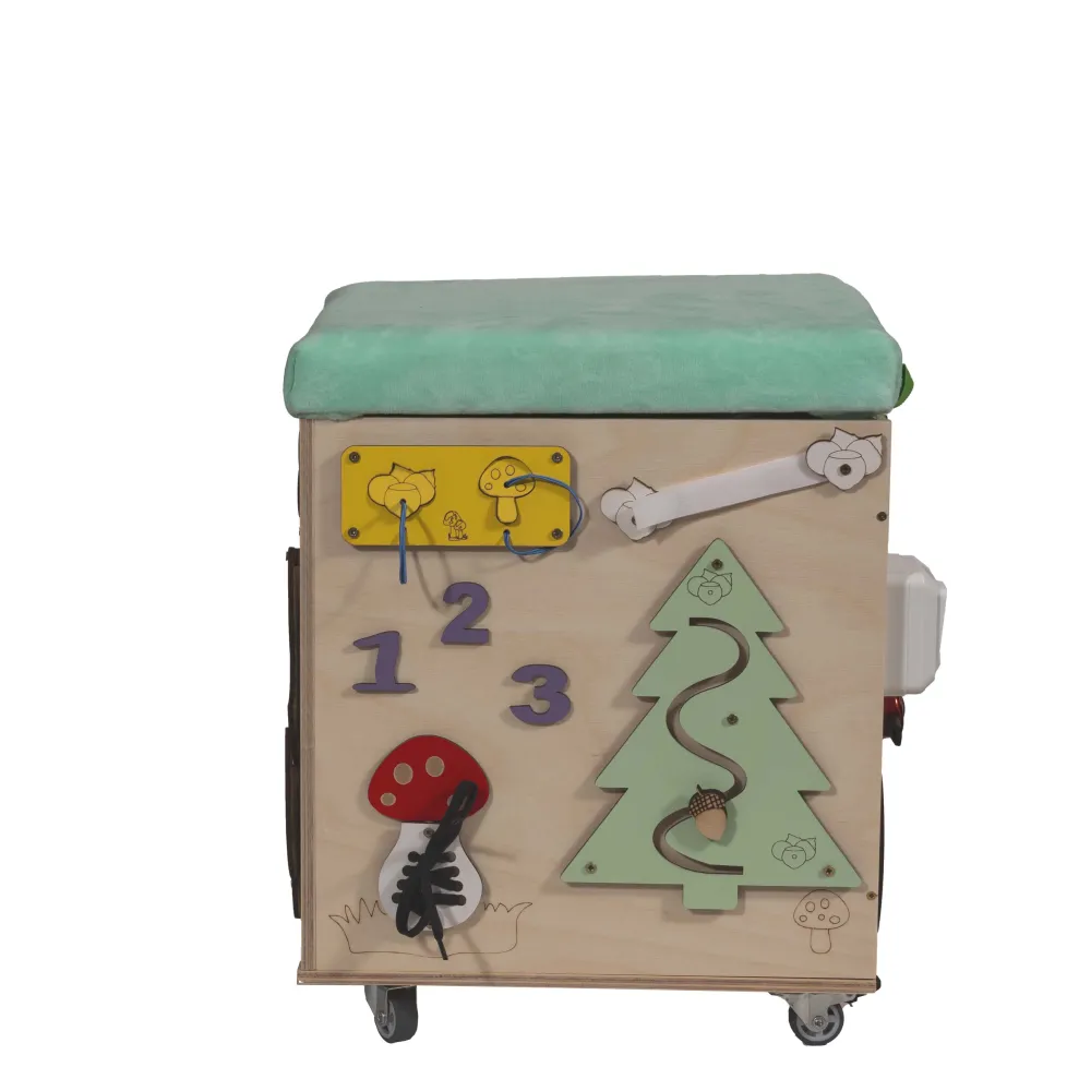 Siedzisko dziecięce LAS – wygodny puf z funkcją przechowywania i zabawy