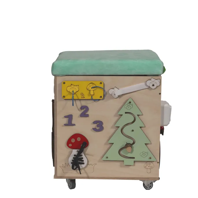 Siedzisko dziecięce LAS – wygodny puf z funkcją przechowywania i zabawy