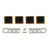 Manipulacyjna tablica drewniana 49x37 cm z otwieraną budą i kością