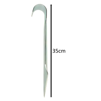 Kotwy haki do mocowania trampoliny huśtawki bramek 6 szt. 35 x 4 cm