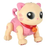 Skaczący kotek robot dla dziewczynki, sterowany pilotem RC