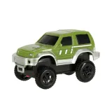 Zestaw do budowania tras wyścigowych z dinozaurami, palmami i tunelami